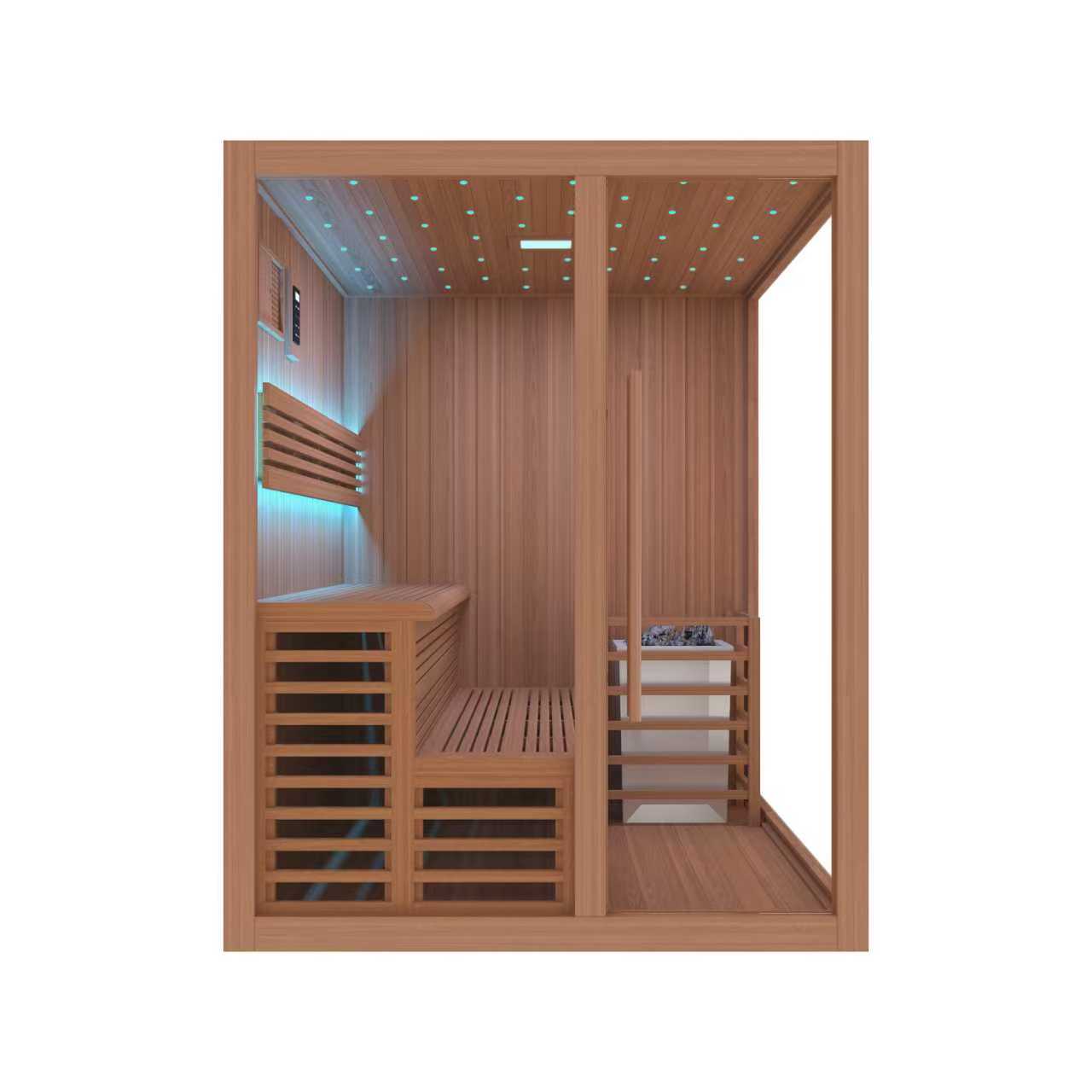 5–6 Person Traditional Red Cedar Indoor Sauna – IC43-8000-TRA iComfort *PREORDER for June 2026*