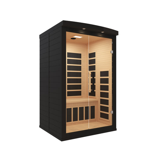 iComfort 2 person Black Infrared Sauna WES43-1830-BLK