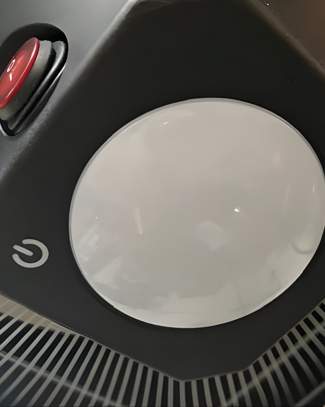 Chaufferette suspendu extérieur électrique infrarouge EnerG+ HEA-21288-LED-BLK