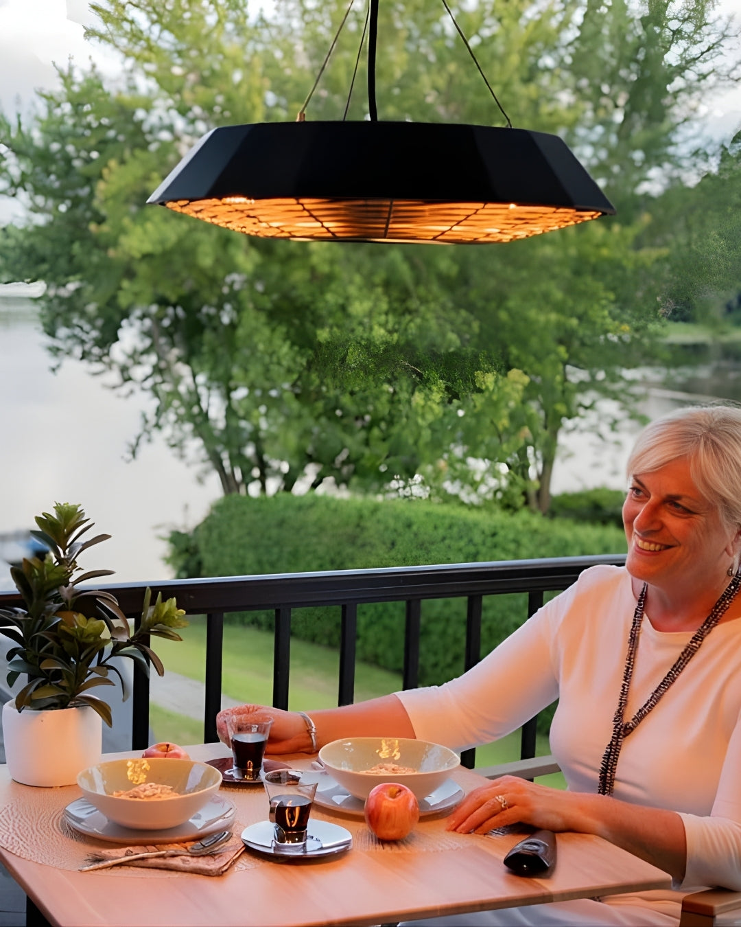 Chauffage infrarouge électrique suspendu EnerG+