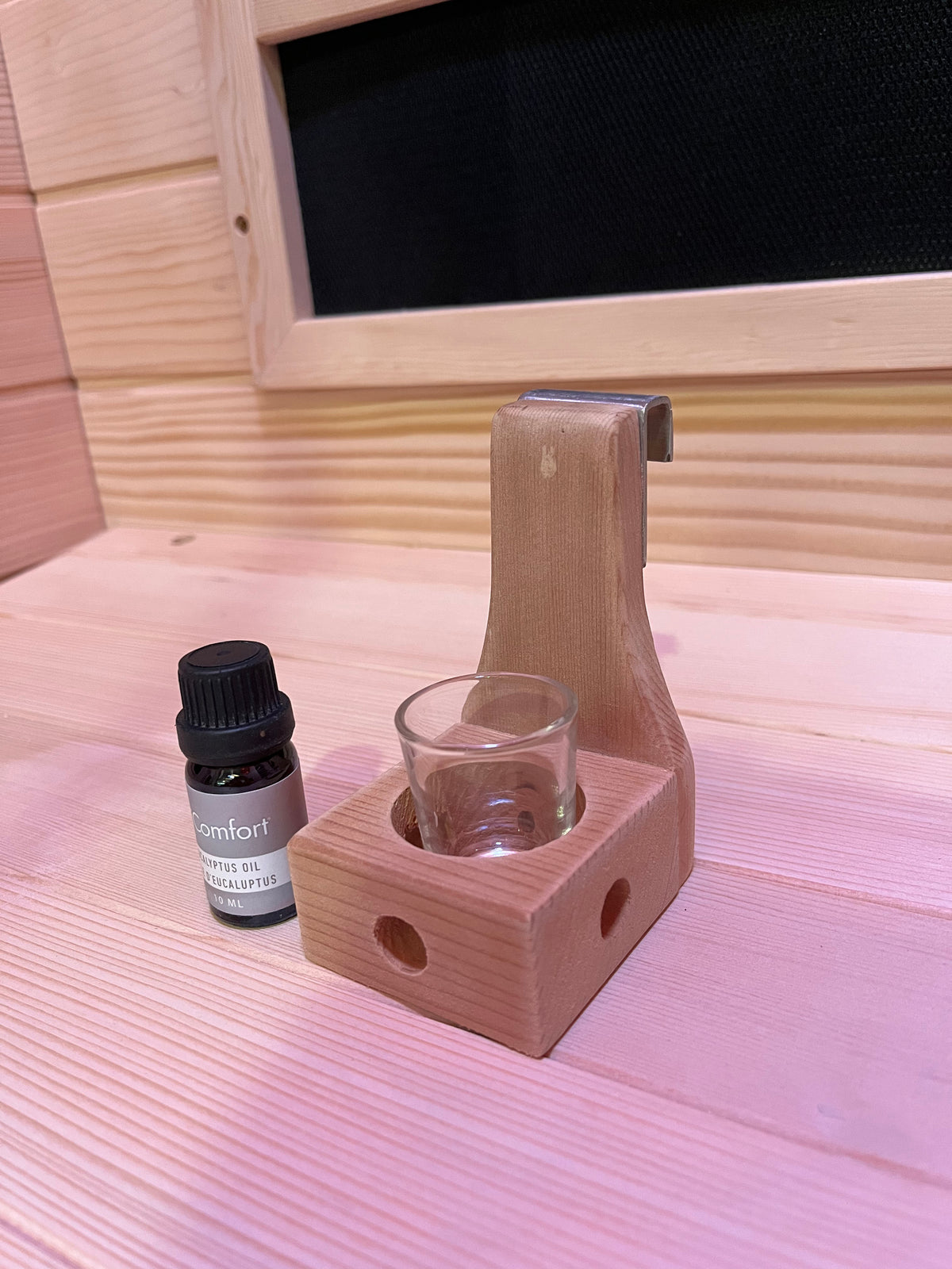 iComfort IC-SAU-AT Essential Oil Holder with Glass Diffuser Bowl