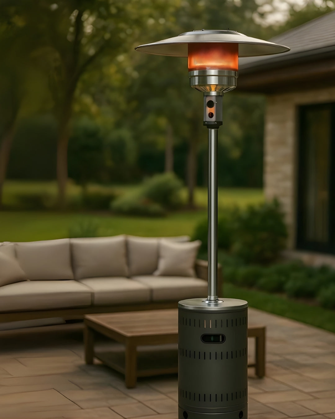 Westinghouse WES31-9100 50,000 BTU Outdoor Floorstanding Propane Patio Heater
