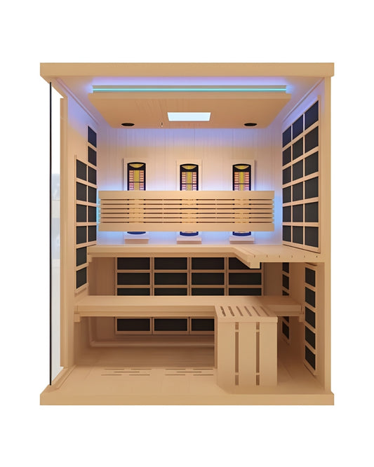 Sauna intérieur infrarouge iComfort pour 5-6 personnes WES43-7000