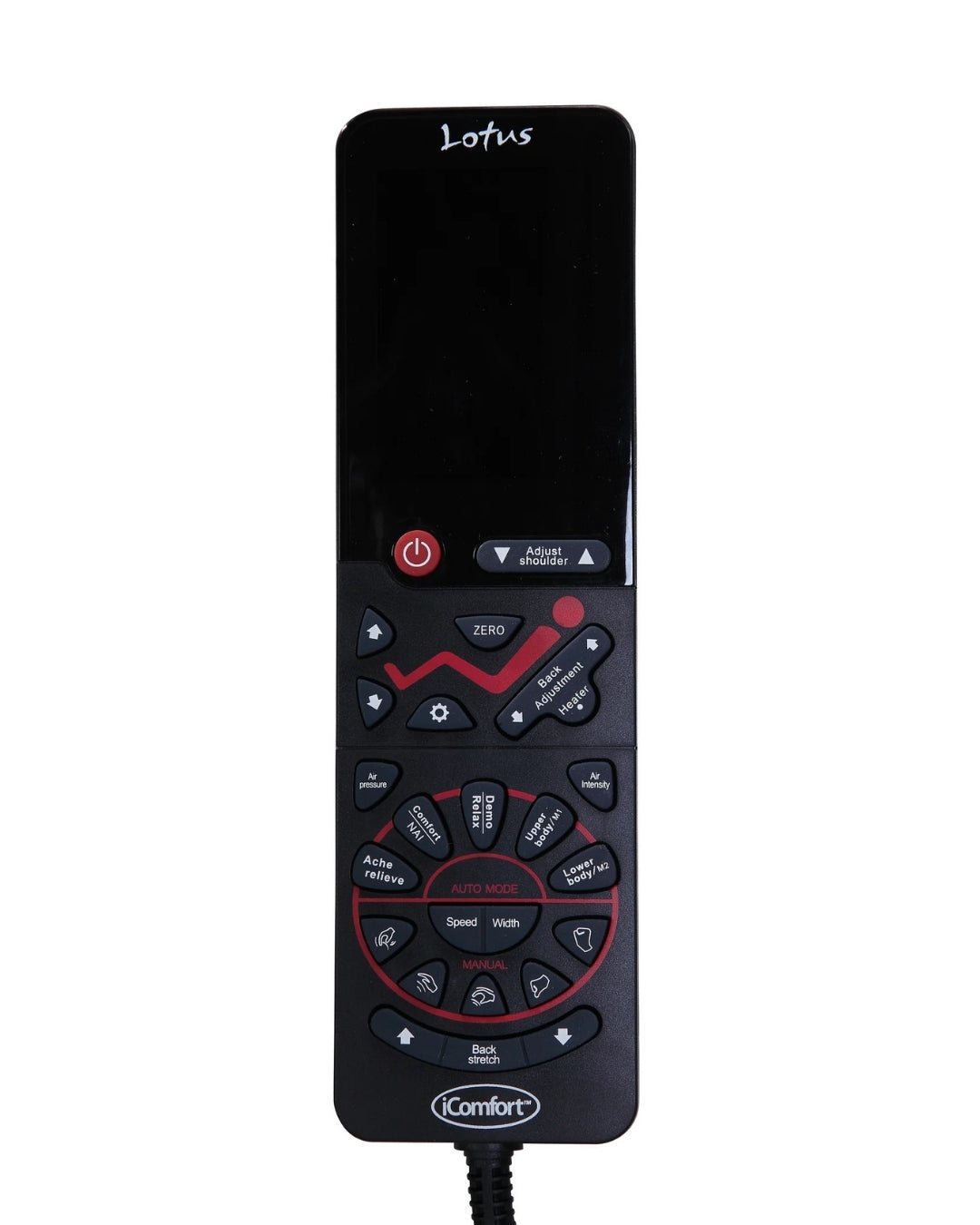 iComfort Black Massage Chair IC9500