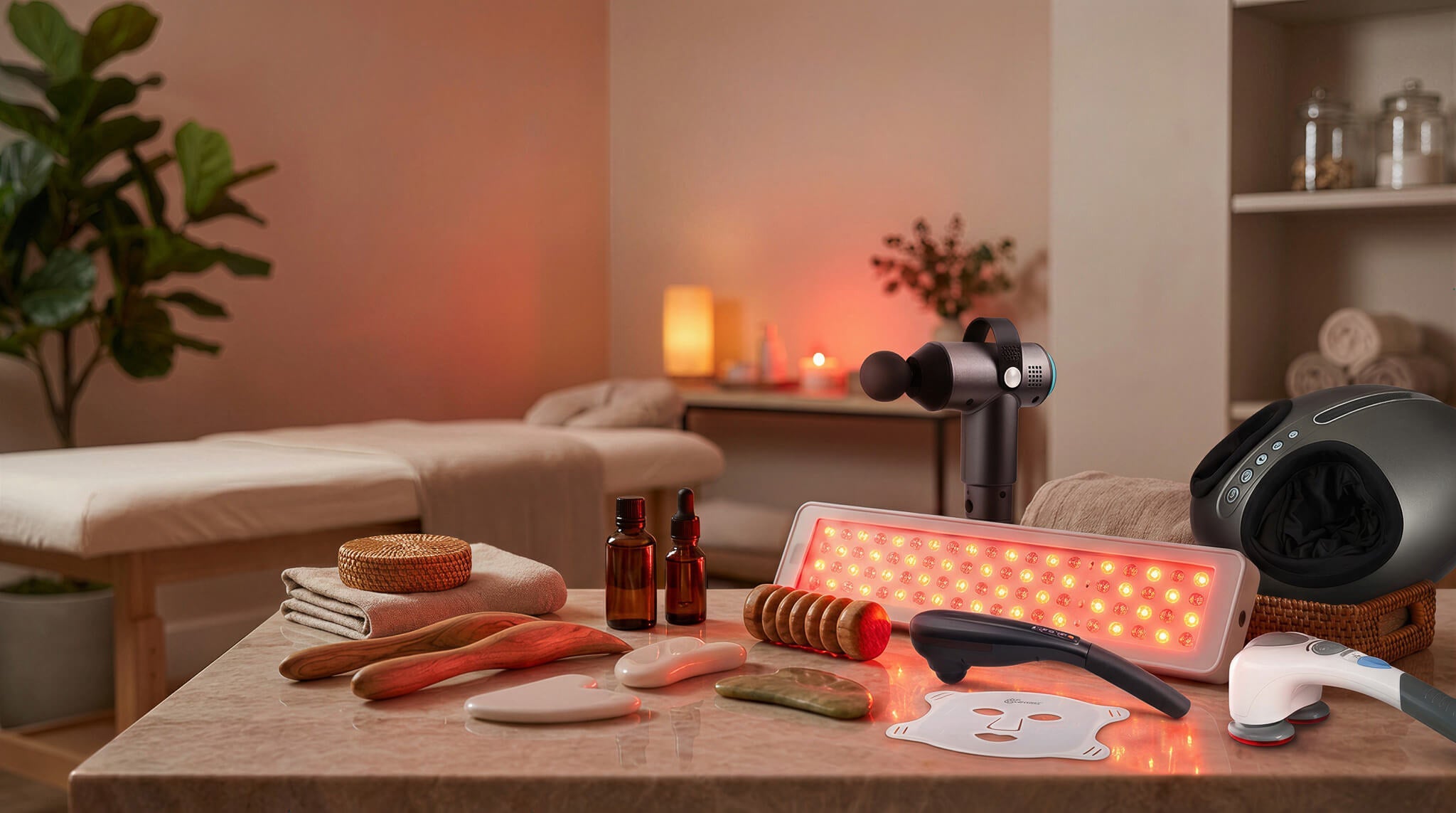Massage & Red Light Therapy Accessories