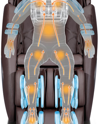 Fauteuil à massage noir iComfort IC9500