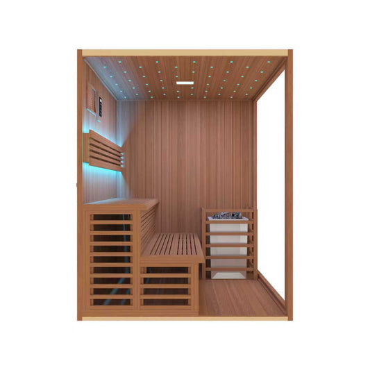 5–6 Person Traditional Red Cedar Indoor Sauna – IC43-8000-TRA iComfort *PREORDER for June 2026*