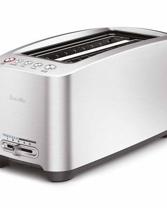 Grille-pain intelligent moulé sous pression Breville™ à 4 tranches longues par Breville