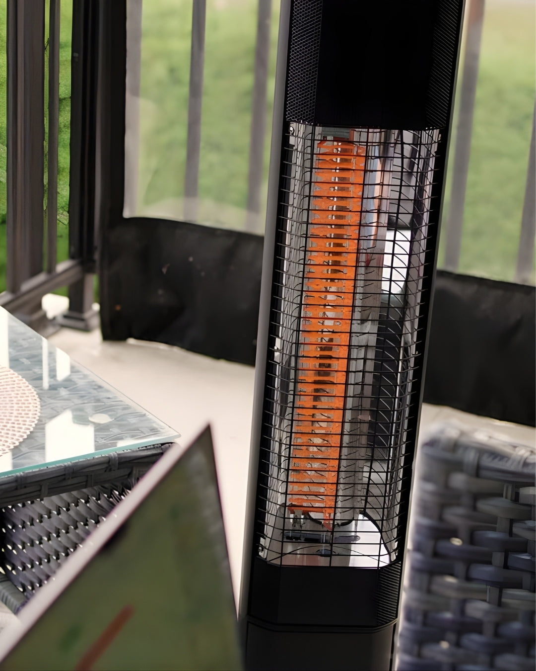 EnerG+ 5,100 BTU Outdoor Floorstanding Infrared Electric Heater HEA-1848