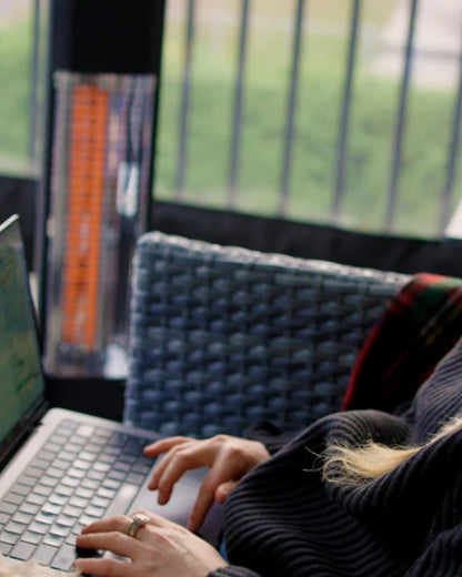 EnerG+ 5,100 BTU Outdoor Floorstanding Infrared Electric Heater HEA-1848