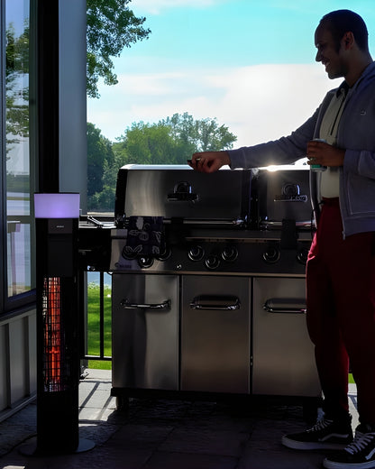 Chauffage électrique infrarouge sur pied EnerG+