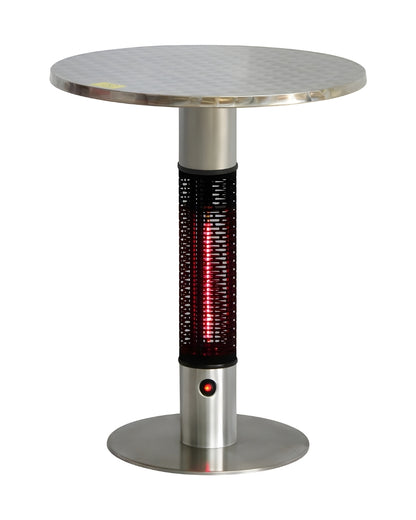 EnerG+ HEA-115J88-Gold Bistro Electric Infrared Heater Table