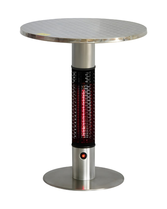 EnerG+ HEA-115J88-Gold Bistro Electric Infrared Heater Table