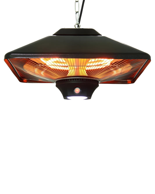 EnerG+ HEA-21288-LED-BLK Electric Infrared Electric Outdoor Heater