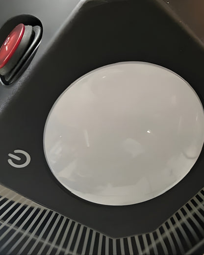 Chaufferette suspendu extérieur électrique infrarouge EnerG+ HEA-21288-LED-BLK