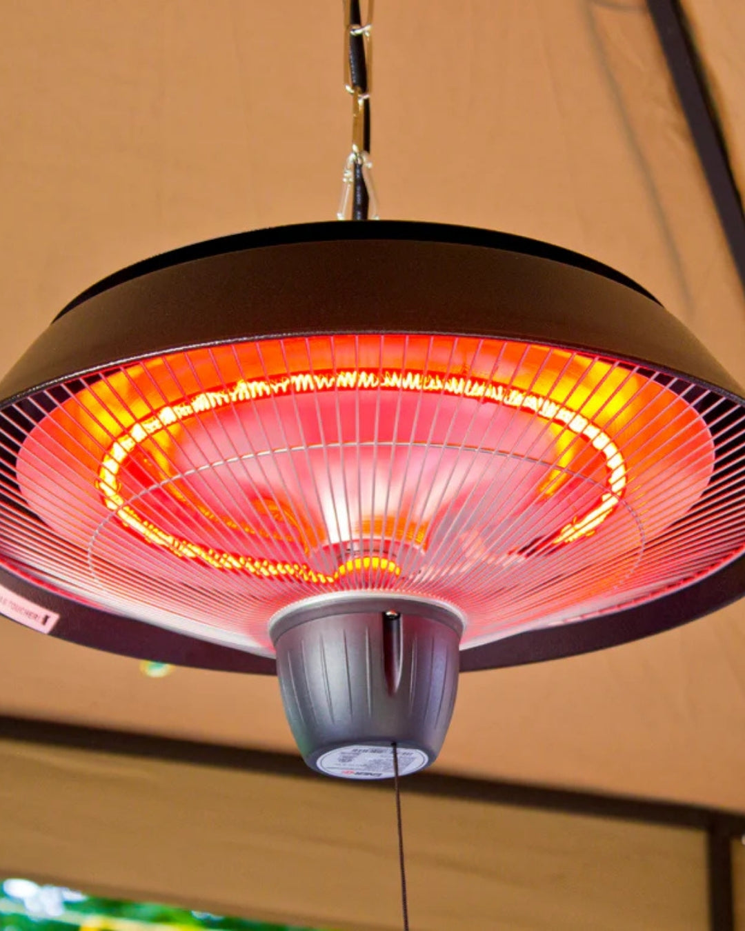 Chauffage infrarouge pour tonnelle électrique extérieure EnerG+