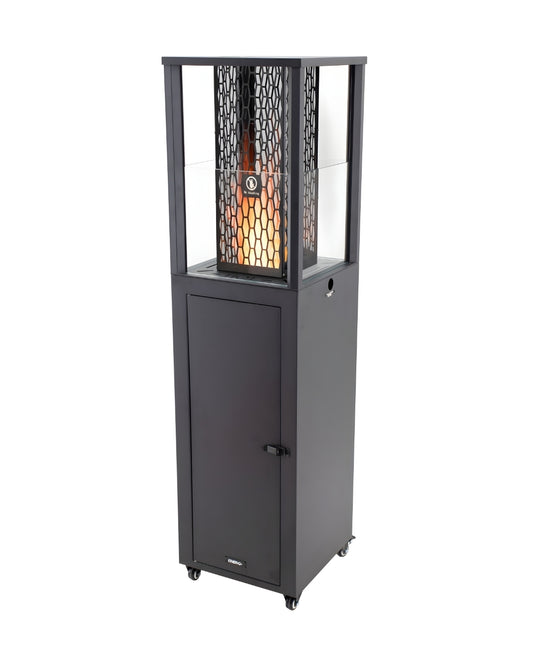 EnerG+ Outdoor Wood Pellet Patio Heater Standing