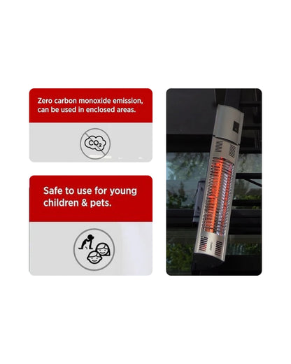 Chauffage infrarouge électrique mural EnerG+