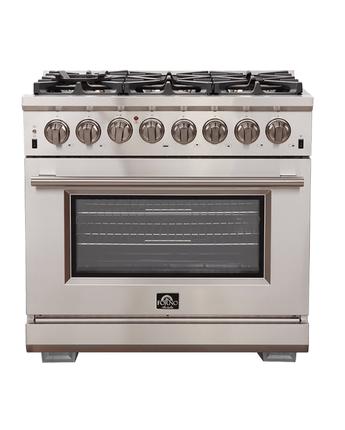 FORNO Cuisinière biénergie autoportante Capriasca 36″