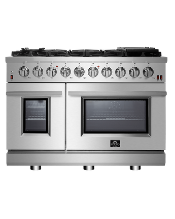 Cuisinière à gaz autoportante FORNO Massimo 48″
