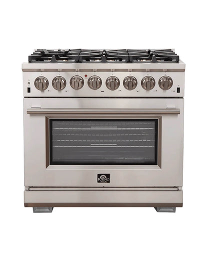 FORNO Cuisinière biénergie autoportante Capriasca 36″