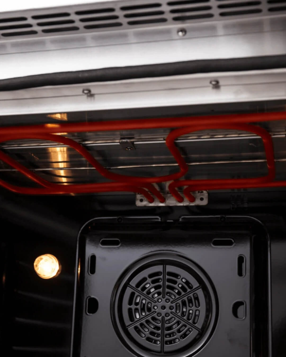 FORNO Galiano Cuisinière biénergie autoportante à porte française de 36 po