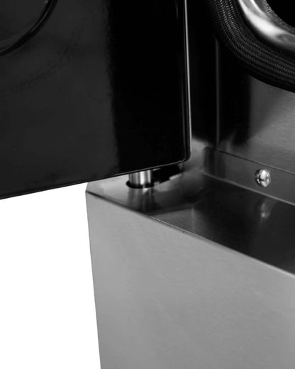 FORNO Galiano Cuisinière biénergie autoportante à porte française de 36 po