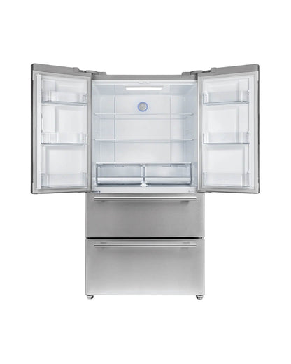 FORNO Moena 36″ French Door 19.2 Cu.Ft. Stainless Steel Refrigerator