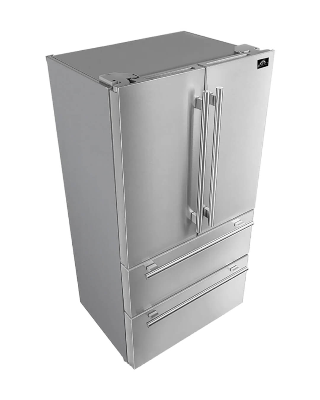 FORNO Moena 36″ French Door 19.2 Cu.Ft. Stainless Steel Refrigerator