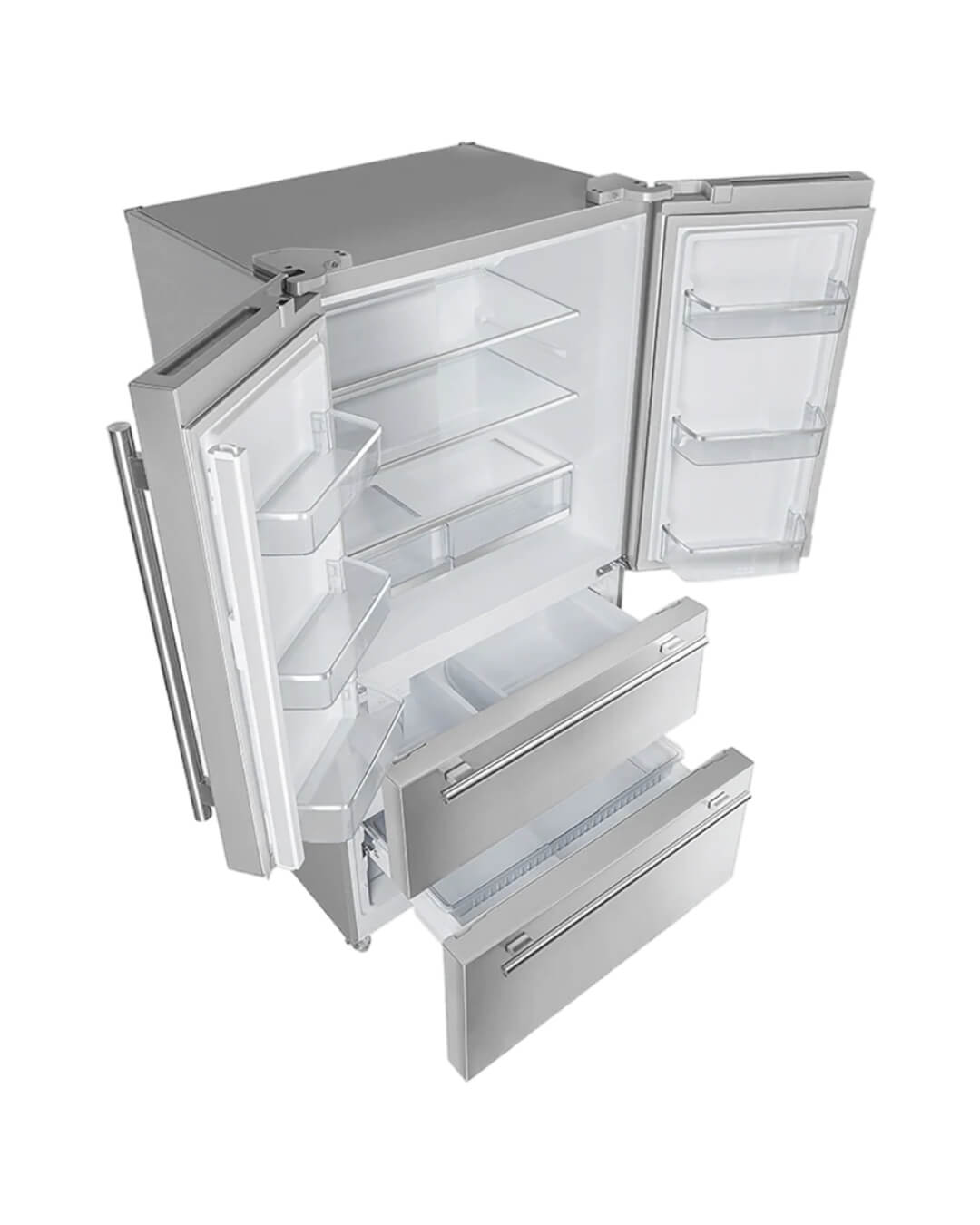 FORNO Moena 36″ French Door 19.2 Cu.Ft. Stainless Steel Refrigerator