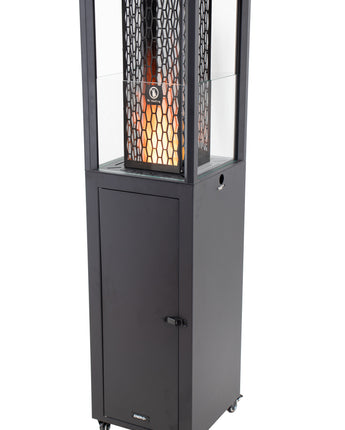Chauffe-terrasse EnerG+ extérieur à granulés de bois