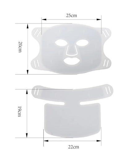 Masque LED pour le visage le cou et le décolleté IC-PRO-MASK approuvé par la FDA et Santé Canada *PRÉCOMMANDE POUR MARS 2026*