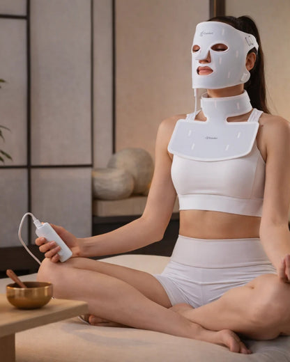 Masque LED pour le visage le cou et le décolleté IC-PRO-MASK approuvé par la FDA et Santé Canada *PRÉCOMMANDE POUR MARS 2026*