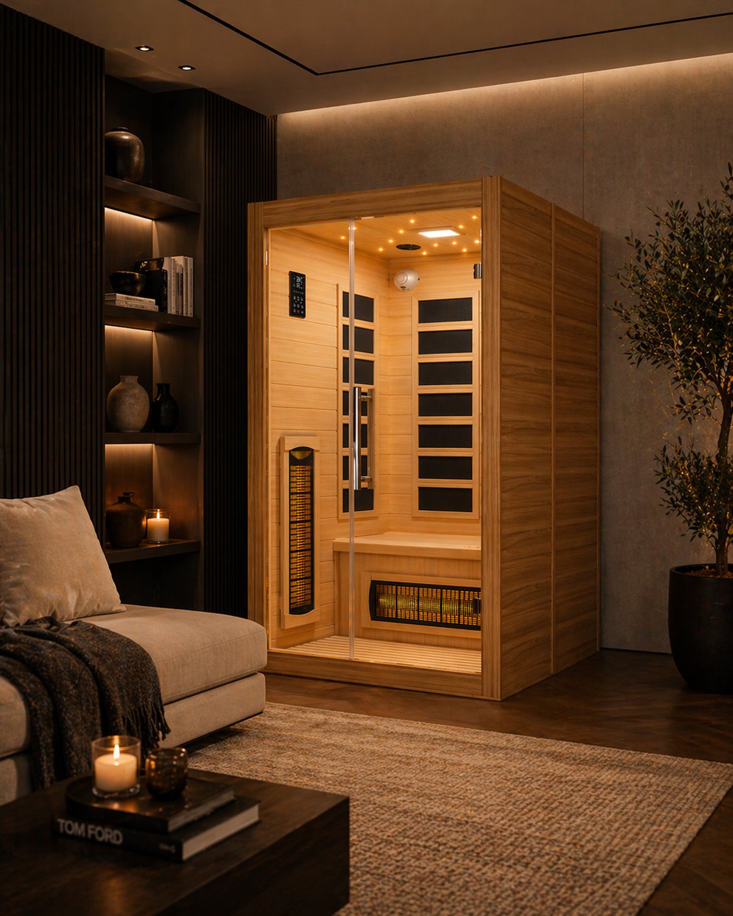 **PREORDER FOR JUNE 2026** iComfort 2 person Infrared Sauna IC43-1940