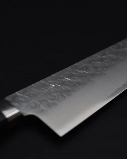 Japanese knife Hitohira T10 Tsuchime Gyuto 180mm Pakka