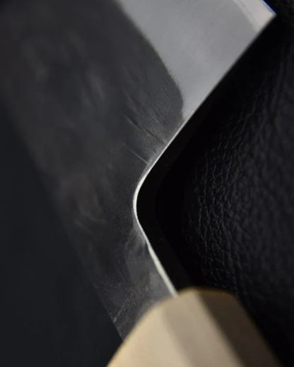 Japanese knife Hitohira TD Aogami #2 Stainless Clad Kurouchi Gyuto 240mm Walnut