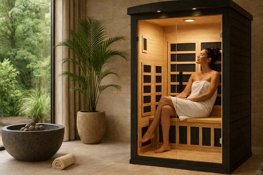 iComfort 2 person Black Infrared Sauna WES43-1830-BLK