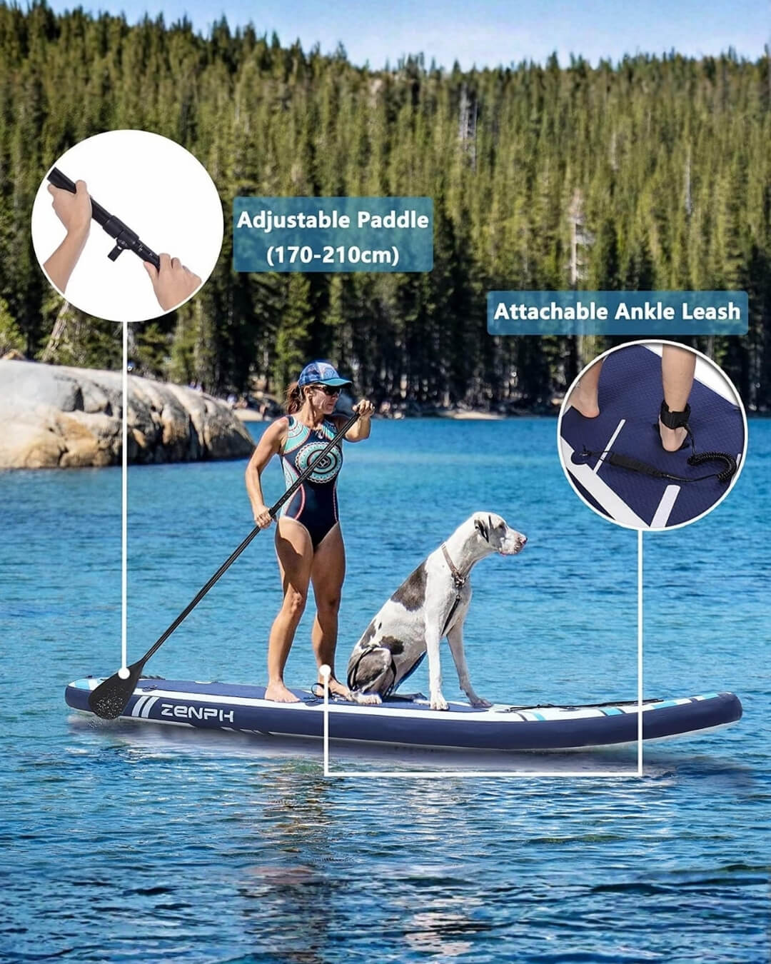 Stand up Paddle gonflable Zenph