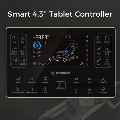 iComfort 5-6 Person Infrared Sauna IC43-7000 & Westinghouse Massage Chair WES41-5000
