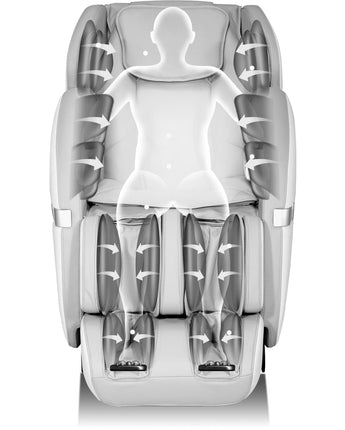 Fauteuil à massage rouge et blanc Westinghouse WES41-680