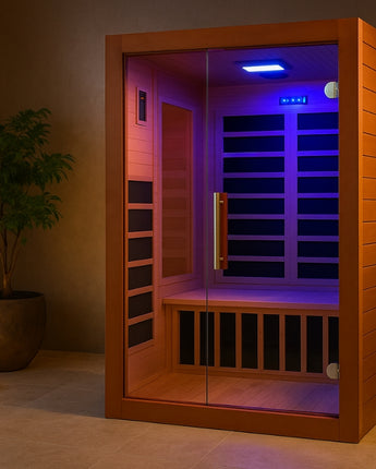 Sauna intérieur infrarouge Westinghouse WES43-1700 pour deux personnes 