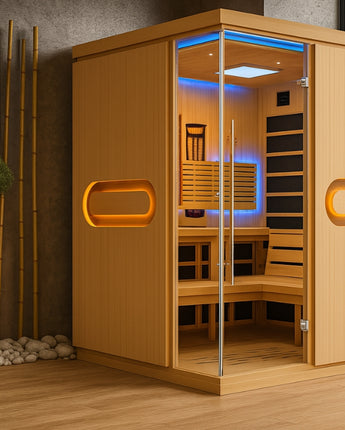 Sauna intérieur infrarouge iComfort pour 5-6 personnes WES43-7000