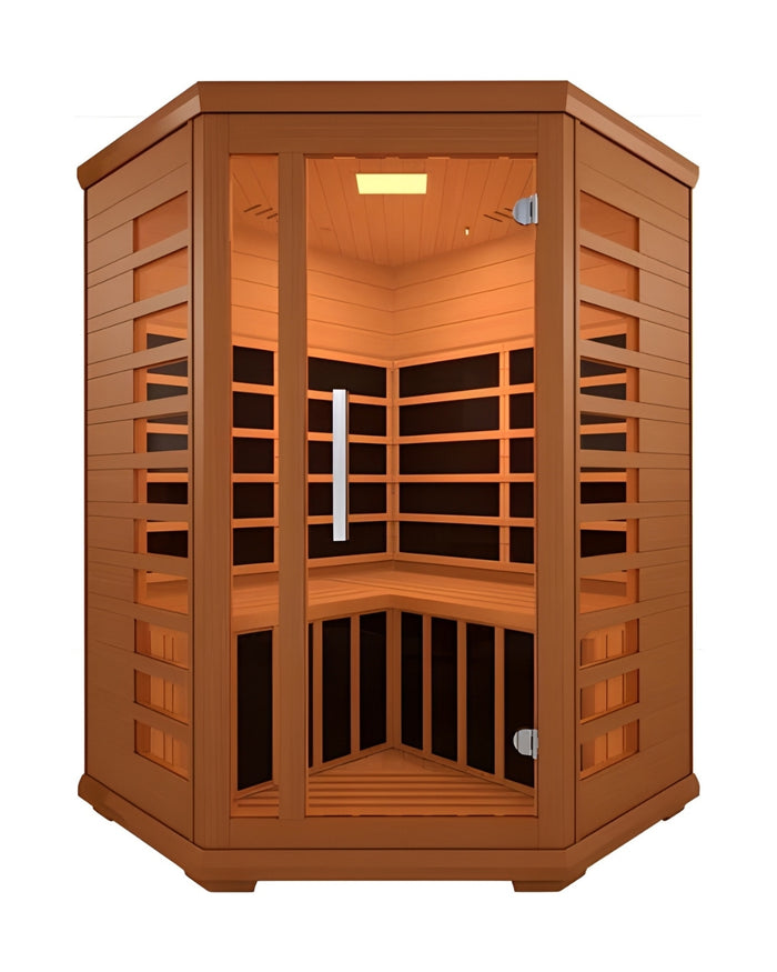 iComfort 1 to 3 person Cornered Infrared Sauna IC43-2100