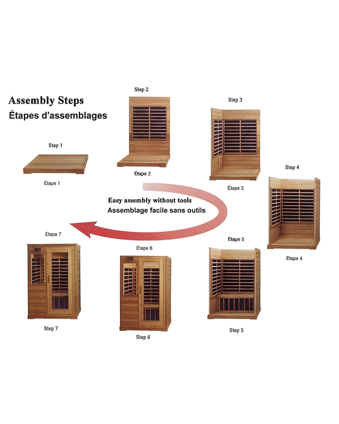 Westinghouse 2 person Infrared Sauna WES43-1800