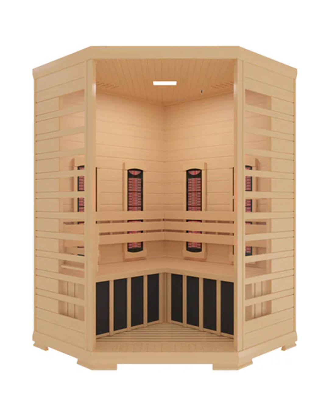 Westinghouse Corner unit 3 person Full Spectrum Infrared Sauna WES43-2550