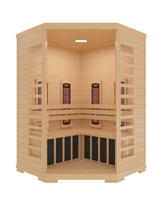 Westinghouse Corner unit 3 person Full Spectrum Infrared Sauna WES43-2550