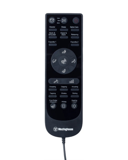 Fauteuil à massage noir Westinghouse WES41-850-3D