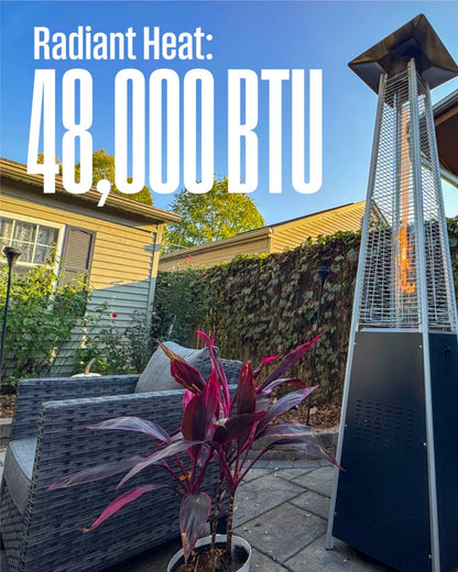 Westinghouse WES31-9200 Propane Patio Heater, Pyramid Style