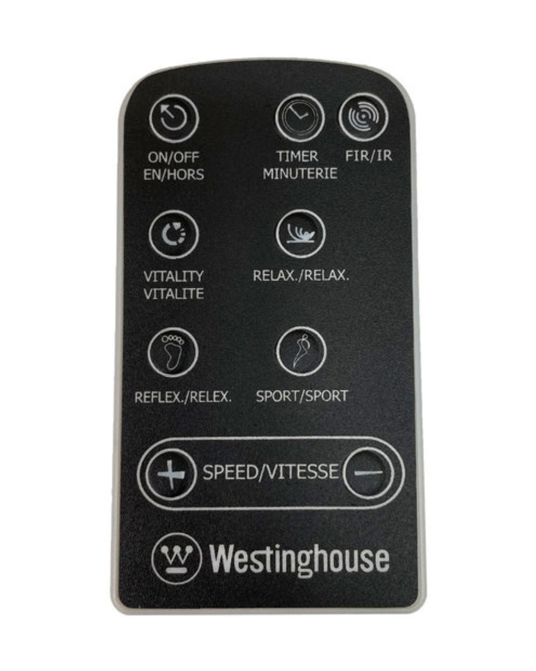 Westinghouse WES42-0909-BLK Foot massager with Wireless Remote Control