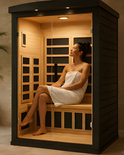 iComfort 2 person Infrared Sauna IC43-1830 BLK